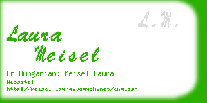 laura meisel business card